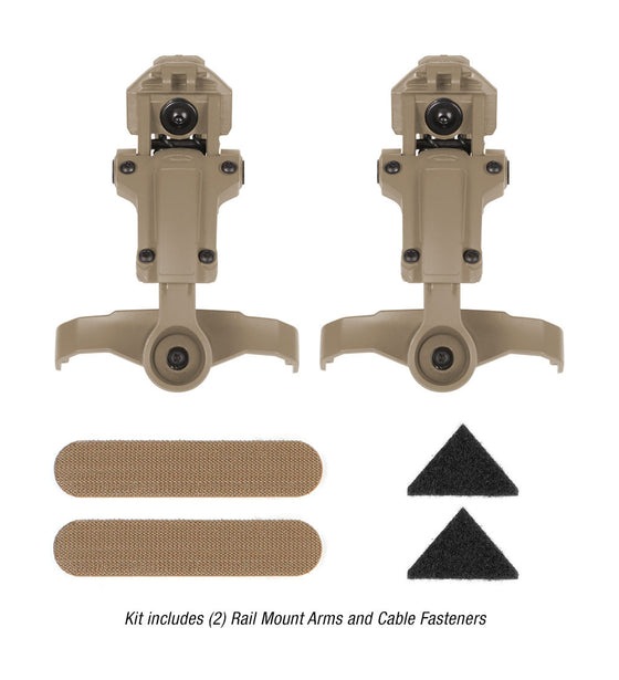 AMP Helmet Rail Mount Kit